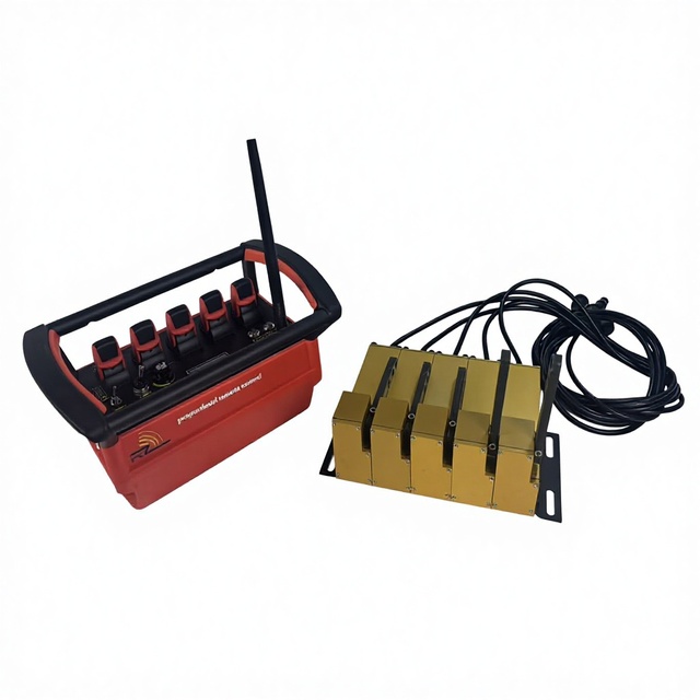 New 5-section remote control kit, truck crane, waterproof/with electromagnetic clutch/excavator/mini loader