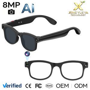 G1 Smart AI <b>Glasses</b> with 8MP <b>Camera</b> HD Video Recording Instant Translation Functionality Smart Eyewear for Social Media Vlog - Product Image 1