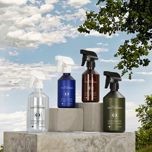 Hot Bán 300Ml 500Ml Bao Bì Mỹ Phẩm Chai Nhựa Xi Lanh Kích Hoạt Máy Phun Nâu Màu Xanh Lá Cây Màu Xanh Cho Tóc Chăm Sóc Mực Phun - Product Image 2