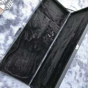 Personnalisé 9 Cordes DP Damien Plat Guitare Électrique en Noir Satin Couleur avec Rectangle Hardcase - Product Image 6