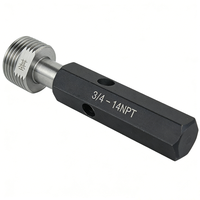 Jauge de filetage RNH NPT 1/8 1/4 3/8 1/2, toutes tailles disponibles, conforme à la norme ANSI B1.20.1, matériau GCr15, haute précision 0,01 mm