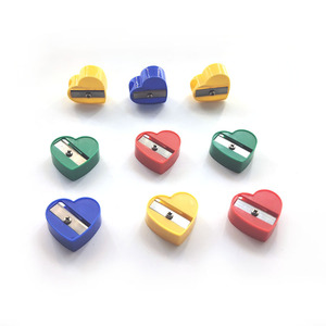 Sacapuntas Manual de un Solo Orificio para Niños, con Forma de Corazón, para la Escuela y la Oficina, para Lápices - Product Image 3