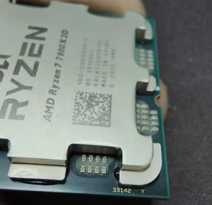 สำหรับซีพียูเดสก์ท็อป 7 7800X3D 8-Core 16-Thread Socket AM5 3D V-Cache 4.2 GHz 64-Bit พร้อมเทคโนโลยี Virtualization - Product Image 2