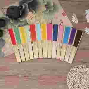 Éventails en bambou, inspirés de l'art populaire, écologiques et élégants, parfaits pour les promotions - Product Image 6
