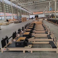 Offre Spéciale : Nouveau Reformer Pilates Commercial Pliable et Portable, Essentiel pour Studio et Usage Domestique Polyvalent