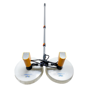 Outil de <span class=keywords><strong>nettoyage</strong></span> de panneaux solaires portatif industriel à double brosse pour panneaux solaires de toit et de ferme - Product Image 6