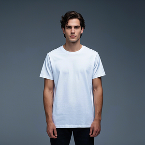 T-shirt 260g Sorona Cool Feeling, tissu anti-UV Ice Cool, extra large, unisexe, confortable pour homme et femme - Product Image 5