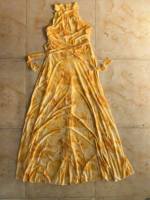 Robe longue sans manches imprimée 9 couleurs pour femme, avec liens au dos, coupe incurvée, grande taille, style africain, du S au 2XL