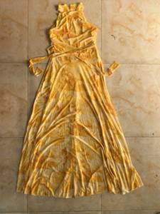 Vestido largo sin mangas con estampado de 7 colores para mujer, con lazo en la espalda, corte curvo, talla grande, estilo africano, tallas S-2XL - Product Image 6