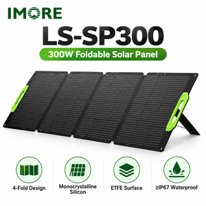 Panel Solar Monocristalino de 300W, Módulo Flexible y Ligero para Autocaravanas, Caravanas y Techos Curvos - Product Image 1