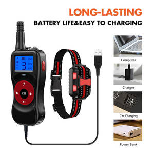 <span class=keywords><strong>Collar</strong></span> de entrenamiento de choque remoto para perros, T502, 800M, bip, superventas - Product Image 6