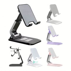Adjustable Desktop Phone & <b>Tablet</b> Holder with Custom Logo Thick Case Friendly - Product Image 1