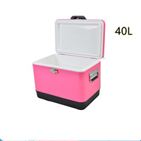 NENGFENG NF-CB40L Glacière à vin isotherme 40L en PP, sur roulettes, couleur et logo personnalisables, portable, promotionnelle, Chine, MOQ 240 pièces