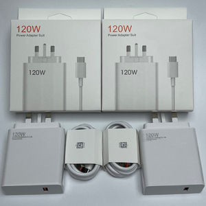 Wholesale 120W UK Standard Fast Charger Kit USB Interface Quick <b>Charging</b> Adapter for Xiaomi huawei <b>Samsung</b> oppo vivo - Product Image 3