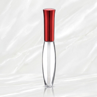 Emballages de tubes à gloss à lèvres vides de luxe uniques en matériau PETG avec bouchon à vis