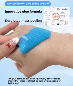 Bandes buccales en stock pour enfants et adultes - Empêchent la respiration buccale et le ronflement - Tissu non tissé en coton - Pack de 30 comprimés - Product Image 6