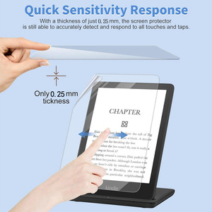 Protection d'écran pour <span class=keywords><strong>Kindle</strong></span> Paperwhite 12e génération 2024, film protecteur anti-reflet, anti-traces de doigts, HD transparent - Product Image 4