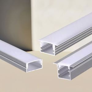 Perfil en T de Aleación de Aluminio 6063 para Iluminación Decorativa Empotrada, Superficie Pulida, Garantía de 3 Años para Luz LED - Product Image 1