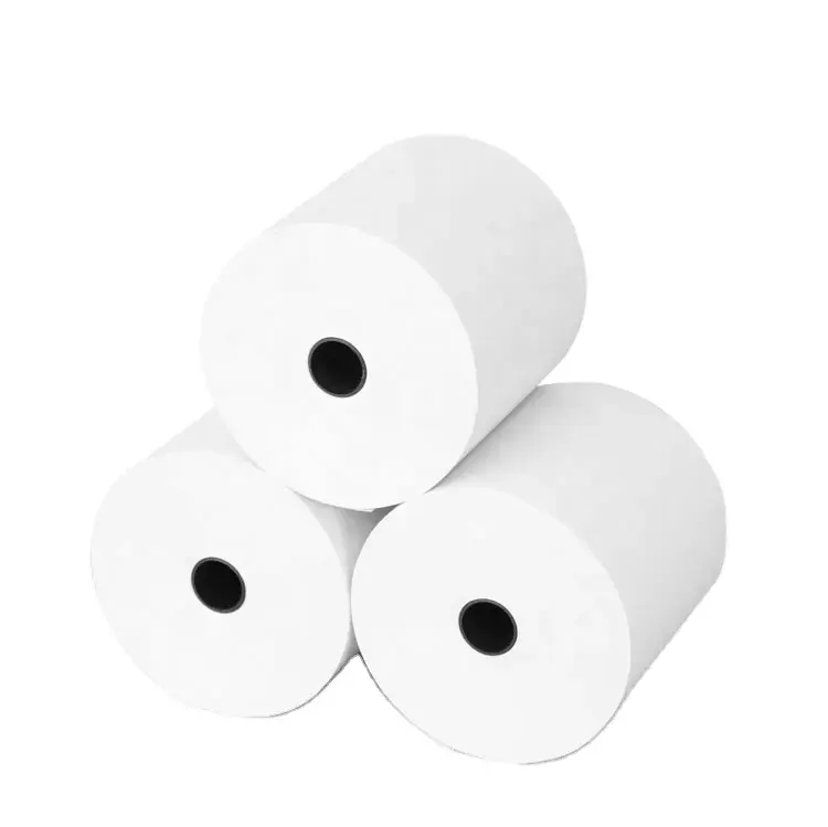 Direct Manufacturer Thermal Transfer Labels Adhesive Thermal Label Jumbo Roll Stickers Label Printing Semi Glossy Paper