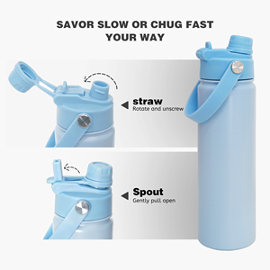 Custom logo Vacuum <b>Flask</b> 18oz 32oz 22oz 24oz 25oz Stainless Steel Double Wall Insulated Thermal Drinking Water Bottle - Product Image 4