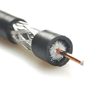 AITE OEM RG6 coaxial cable High Quality 75ohm RG 6 Coaxial Cable RG6 CPR RoHS Compliance RG6 cable