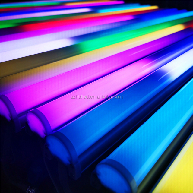 12V 24V 60leds/m 10/20pixel Rgb Dmx Led Tube Outdoor Long Strip Lamp Led Linear Light for Building