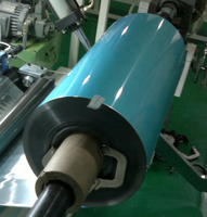 Rouleau de film isolant en aluminium composite bleu Mylar, alliage souple 1235, 18µm-350µm, matériau en bande