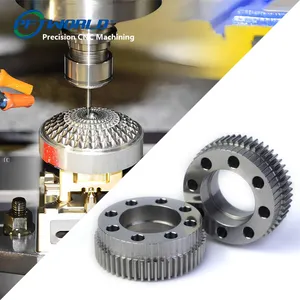 7 thanh kiếm bộ phận chính xác CNC phay gia công dịch vụ cơ khí ngành công nghiệp thiết bị truyền dẫn linh kiện xoắn ốc bánh răng lớn