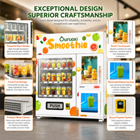 Ouruoxi 2026 Nouvelle Tendance Distributeur Automatique Intelligent de Boissons Saines et Smoothies