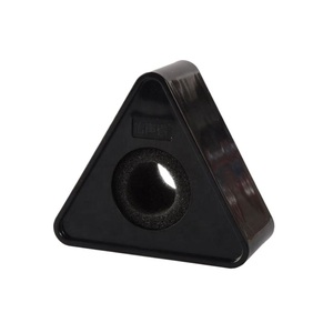 Chất lượng cao ánh sáng-trọng lượng nhựa cầm tay <span class=keywords><strong>Microphone</strong></span> Bìa Logo Cờ cho mic chủ hộp - Product Image 4