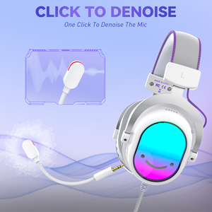 หูฟังเกมมิ่งแบบมีสาย <span class=keywords><strong>FIFINE</strong></span> H16 เชื่อมต่อผ่าน USB เสียง 7.1 Surround Sound ไฟ RGB ปรับแต่งได้ สีสันสดใส พร้อมไมโครโฟนตัดเสียงรบกวนสำหรับพีซี - Product Image 5