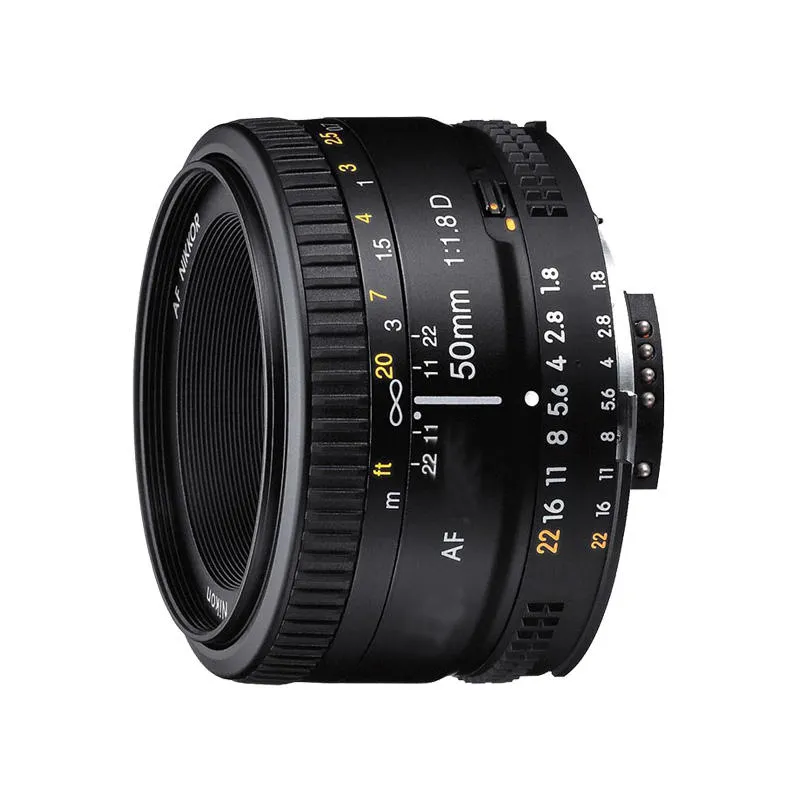 Wholesale Price prime lens AF Nikkor 50mm f/1.8D For d750/d810/d850 SLR Camera full frame Fixed focus lens