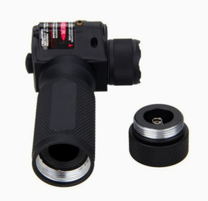 DFF0228 Mira Láser Táctica Recargable, Mira Láser Compacta con Punto Verde y Soporte para Caza, Linterna LED - Product Image 4