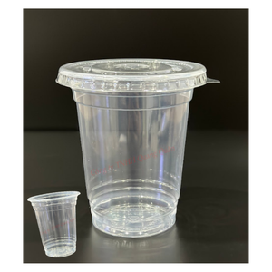 Gobelets en plastique PP transparents jetables écologiques Gobelets à bas prix Matériaux Quang Quan durables à paroi unique Vietnam - Product Image 1