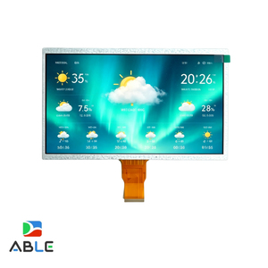 Module LCD 10,1 pouces, module TFT IPS, résolution 1024x600, luminosité 500cd/m, écran LCD, module d'écran tactile capacitif/résistif - Product Image 1