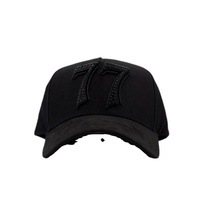 Casquette de baseball personnalisée G5 Barbas Hat Ct, style Hip Hop décontracté rétro, avec lettres 3D brodées, du fabricant d'articles originaux