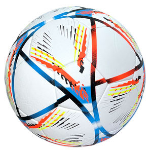 ลูกฟุตบอลโปรโมชั่นแบบกำหนดเองได้ ทนทาน น้ำหนักเบา เป็นมิตรกับสิ่งแวดล้อม วัสดุนุ่ม คุณภาพดีที่สุด เหมาะสำหรับการฝึกซ้อมกลางแจ้ง แบรนด์ตามสั่ง - Product Image 5