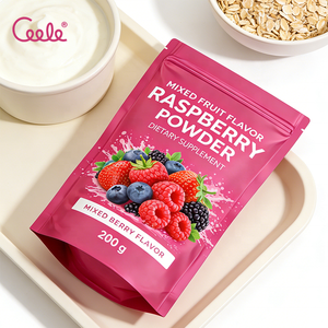 Food Grade Water Soluble Raspberry Fruit Juice Powder Pure Natural Ingredient Large Supply for Instant <strong>Drinks</strong> and Beverages - Product Image 2