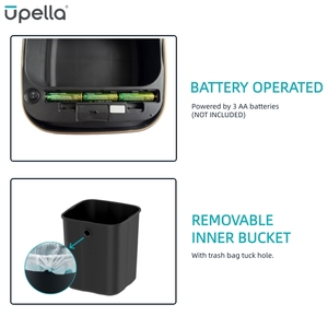 <span class=keywords><strong>Pattumiera</strong></span> Intelligente Automatica di Lusso Cestino Touchless in Acciaio Inox <span class=keywords><strong>per</strong></span> <span class=keywords><strong>Casa</strong></span>, Ufficio, Hotel, Camera - Product Image 3
