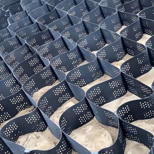 HDPE 벌집 지오그리드 룸 옹벽 경사 토양 보호를위한 녹색 지오그리드 룸 - Product Image 3