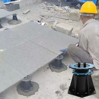 Base de support en plastique pour carreaux, accessoires de revêtement de sol, piétement réglable, durable, résistant à l'eau