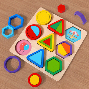 Bằng Gỗ Hình Dạng Hình Học Xếp Chồng Bảng Câu Đố Hình Dạng Sorter Phân Loại Đồ Chơi Gebraucht Didact Cho Trẻ Mới Biết Đi Ghép Hình Câu Đố - Product Image 4
