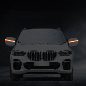 <span class=keywords><strong>Protector</strong></span> <span class=keywords><strong>de</strong></span> parabrisas delantero y trasero <span class=keywords><strong>para</strong></span> coche, color negro, marca OEM, <span class=keywords><strong>para</strong></span> nieve e hielo en invierno. - Product Image 2