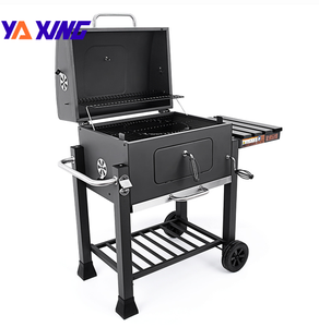 Vendite calde in acciaio inox <span class=keywords><strong>griglia</strong></span> a carbone giardino esterno di campeggio trolley square barbecue grill - Product Image 2