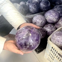 Offre Spéciale boules de cristal de quartz d'améthyste naturelle de grande taille pour la décoration de fengshui