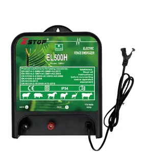 110 Volt Mains electronic fence Energizer AC Powered Low Impedance Charger 5 Joules Output for farm work
