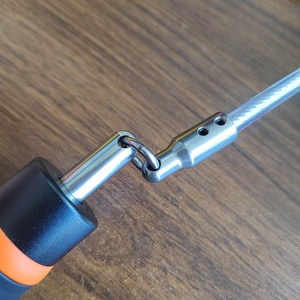 2023 नई रिलीज-टांगल-मुक्त बॉल असर वाली रस्सी के साथ कूदना और एल्यूमीनियम हैंडल बैटल रस्सियों - Product Image 5