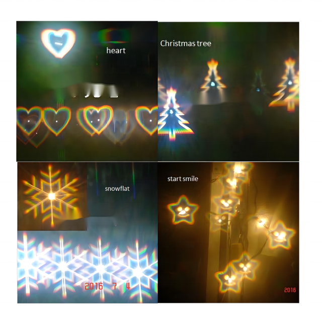 Holographic Film Size 20*30cm Diffraction Grating Film for Camera, Glasses, Heart Effect Filter DIY Art Photography