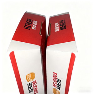 Caja para <span class=keywords><strong>Hamburguesas</strong></span> de Materiales Reciclados con Impresión a Color, Acabado UV, Impresión Offset CMYK, Empaque Desechable de Alta Gama para <span class=keywords><strong>Hamburguesas</strong></span> <span class=keywords><strong>Gourmet</strong></span> - Product Image 4