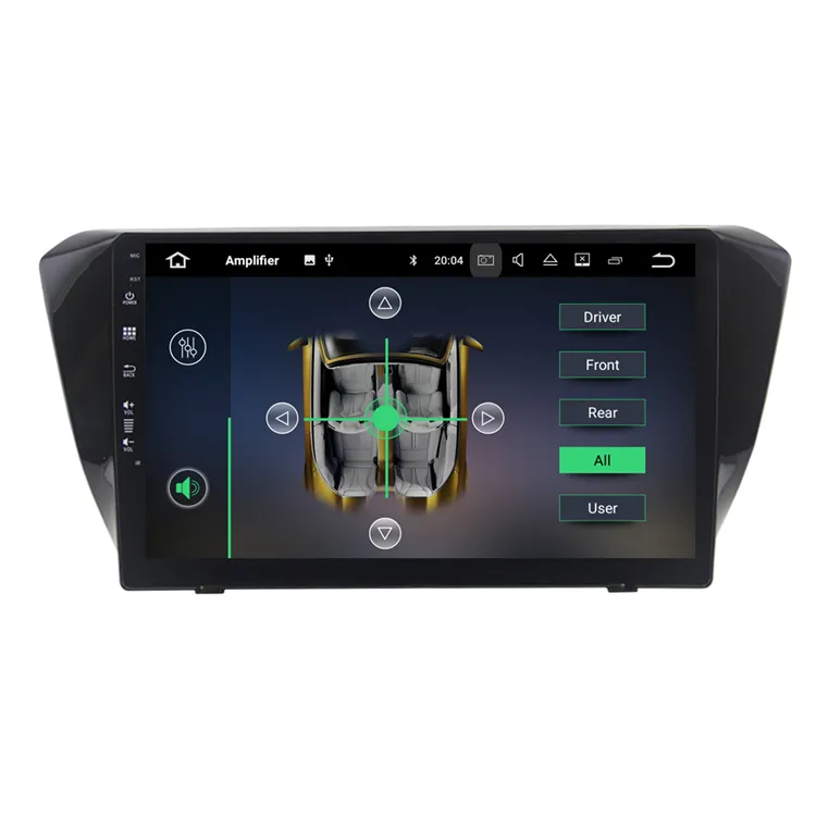 2022 Android 10 inch touchscreen multimedia car stereo for Skoda Superb